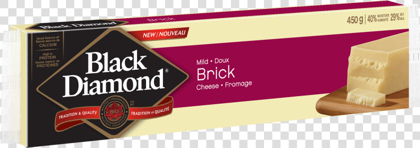 Brick Cheese 450g   Black Diamond Cheese 450g  HD Png DownloadTransparent PNG