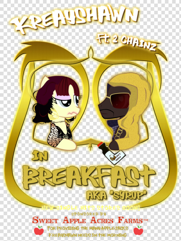 2chainz  Breakfast  Kreayshawn  Ponified  Rap  Safe   Cartoon  HD Png DownloadTransparent PNG