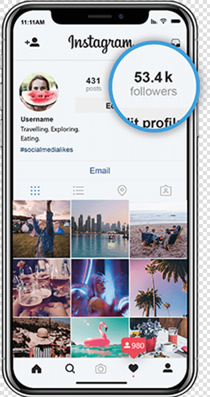 Slider Image   Instagram Account 15 Followers  HD Png DownloadTransparent PNG