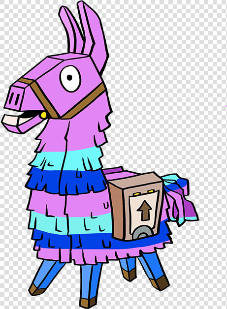 How To Draw Llama From Fortnite   Fortnite Llama Drawing Easy Step By Step  HD Png DownloadTransparent PNG