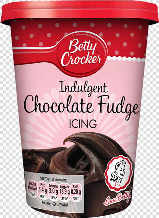 Betty Crocker Chocolate Fudge Icing  HD Png DownloadTransparent PNG