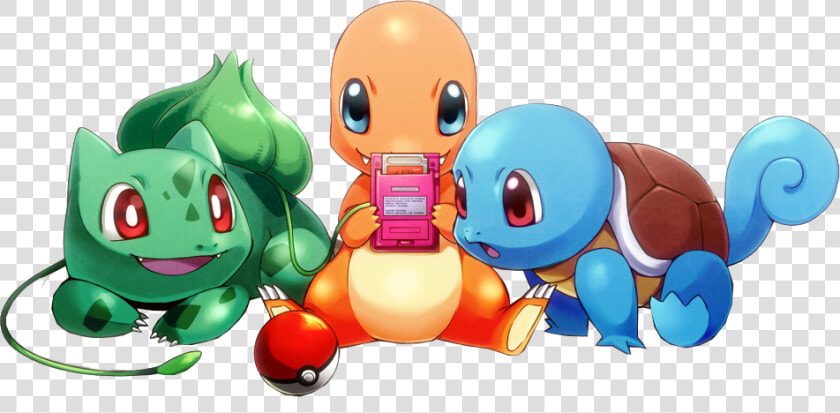 Charmander Bulbasaur Y Squirtle  HD Png DownloadTransparent PNG