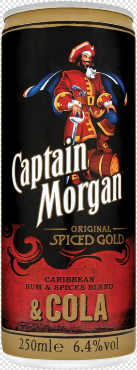 Captain Morgan Original Spiced Gold Caribbean Rum Spices   Captain Morgan Black Rum  amp  Cola  HD Png DownloadTransparent PNG