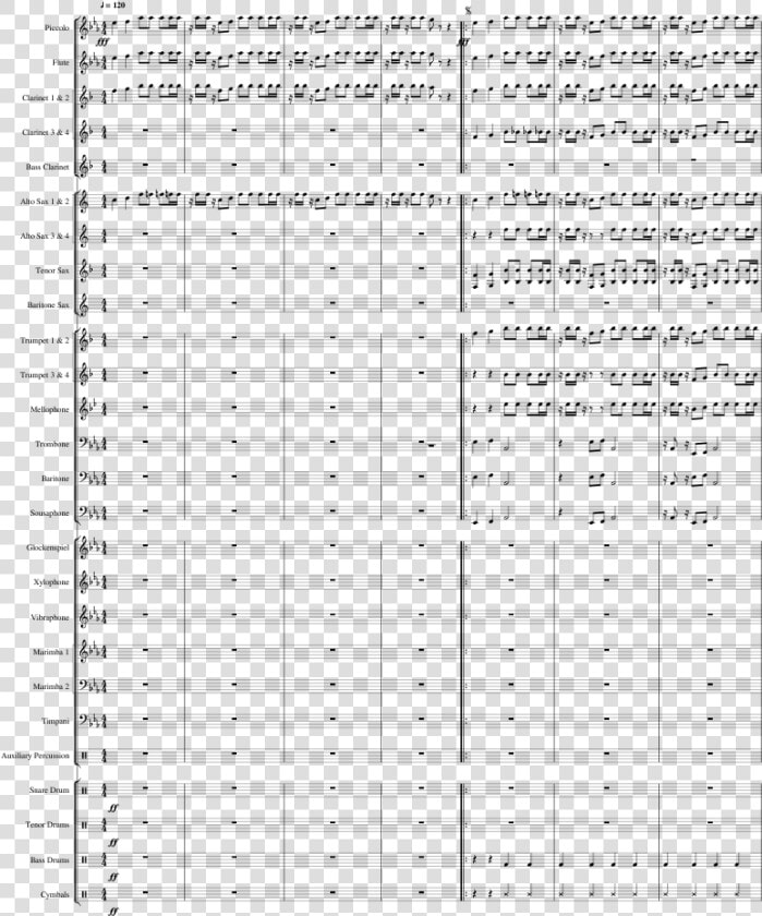 Battle Cry Of Freedom Snare Drum Sheet Music  HD Png DownloadTransparent PNG