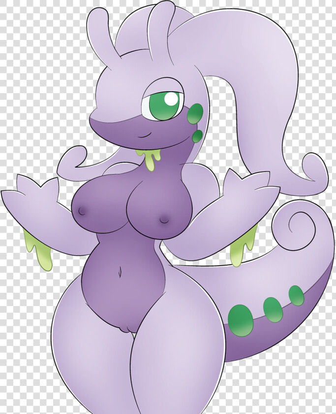 Goodra Pokemorph   Cartoon  HD Png DownloadTransparent PNG