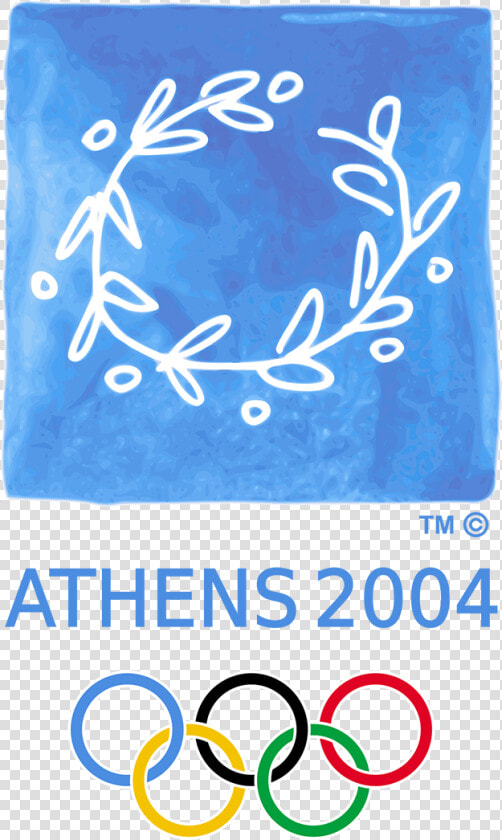 2004 Athens Olympics Logo  HD Png DownloadTransparent PNG