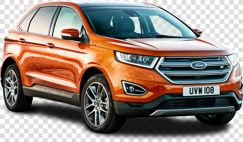 Ford Edge Orange Car Png Image   Ford Edge Png  Transparent PngTransparent PNG