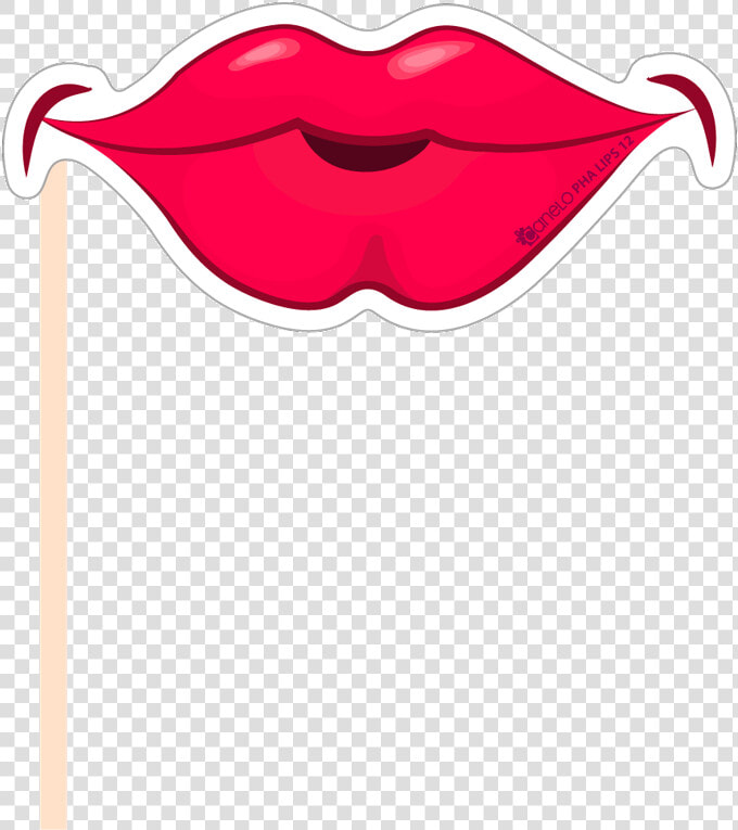 Booth Props Lips Png   Png Download   Booth Prop Clip Art  Transparent PngTransparent PNG