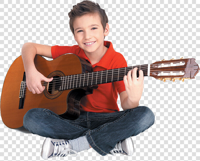 Transparent Play Guitar Clipart   Boy Playing Acoustic Guitar  HD Png DownloadTransparent PNG