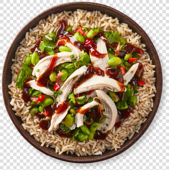 Itsu Teriyaki Chicken Rice Bowl  HD Png DownloadTransparent PNG