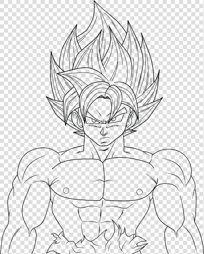 Dragon Ball Z Ultra Instinct Coloring Pages With Dragon  HD Png DownloadTransparent PNG