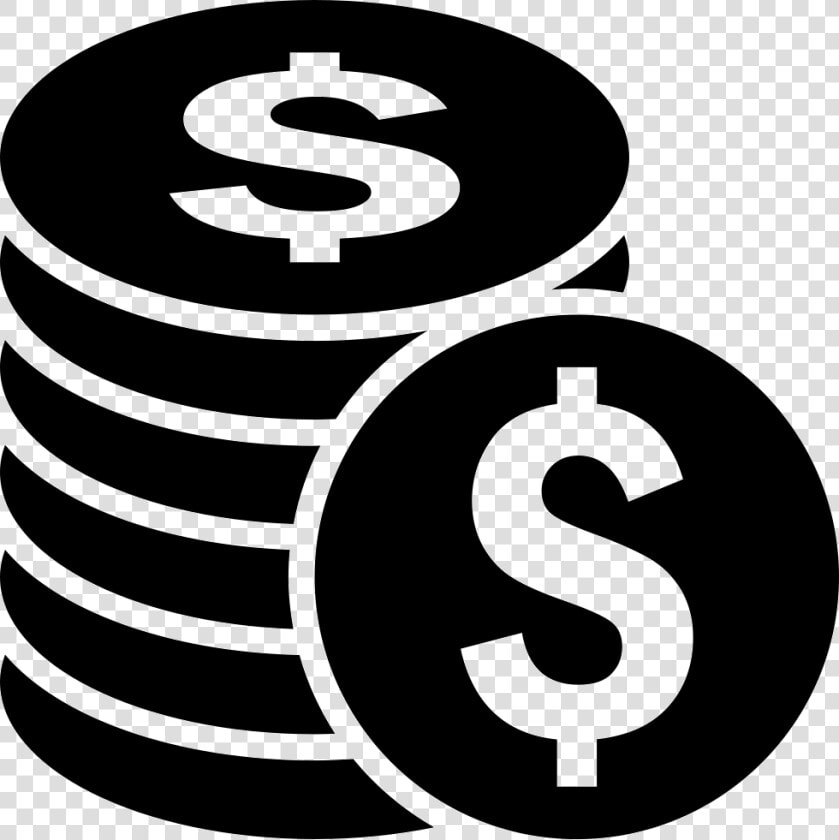 Coins Of Dollars Stack   Dollar Coin Icon Png  Transparent PngTransparent PNG