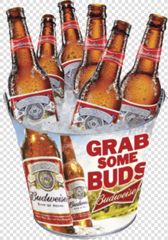 Transparent Budweiser Beer Bottle Png   Transparent Background Budweiser Bucket Clipart  Png DownloadTransparent PNG