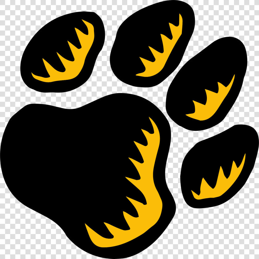 Pioneer Elementary Schoolhome Of The Pioneer Panthers   Cougar Paw Print Decal  HD Png DownloadTransparent PNG