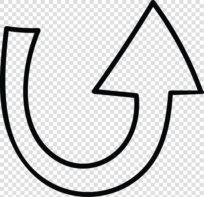 U Shape Arrow Doodle   Png Download   U Shaped Arrow  Transparent PngTransparent PNG