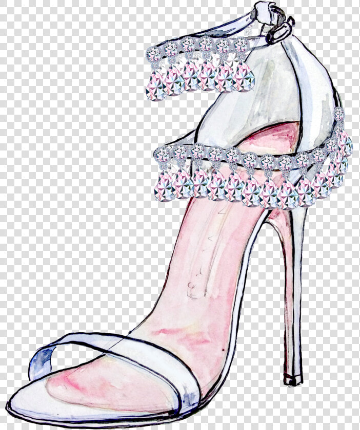 Zapato De Tacón Alto De La Boda Png   Salto Alto Branco Para Casamento  Transparent PngTransparent PNG