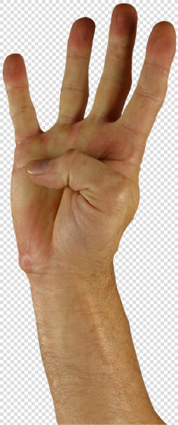 Hand  Finger  Four  Sign Language  HD Png DownloadTransparent PNG