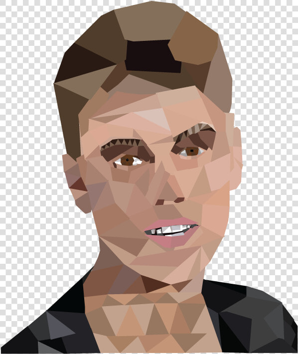 Sophia S Justin Bieber Low Poly Project   Png Download   Illustration  Transparent PngTransparent PNG