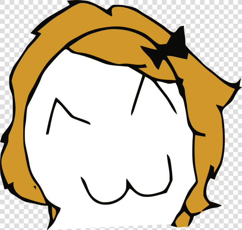 Line Art art small To Medium Sized Cats   Memes Face Png Girl  Transparent PngTransparent PNG