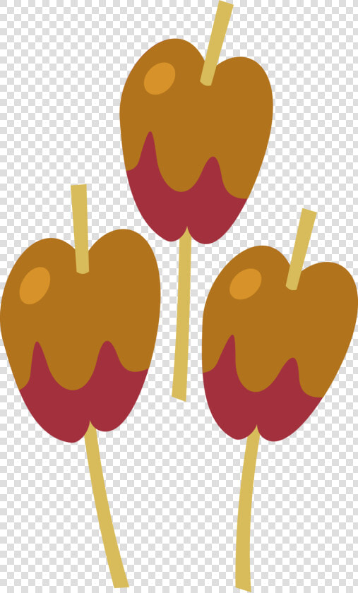 Caramel Apple Candy Apple Cupcake Cobbler Caramel Shortbread   Mlp Caramel Heart Cutie Mark  HD Png DownloadTransparent PNG