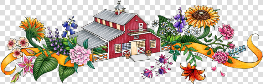 Farm Clipart Farm House   African Daisy  HD Png DownloadTransparent PNG