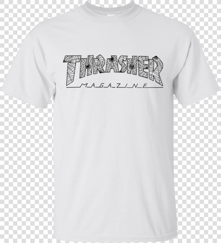 Thrasher Magazine Web Cobweb Black Spider Web T shirt   Am A Bitch Shirt  HD Png DownloadTransparent PNG