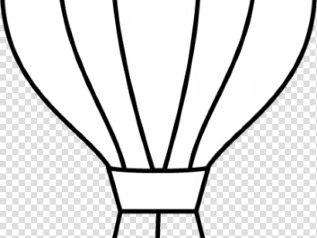 Hot Air Balloon Clipart Sketch   Hot Air Balloon  HD Png DownloadTransparent PNG