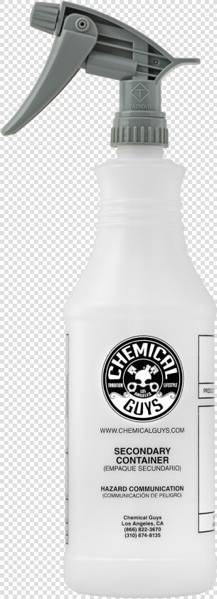 Professional Heavy Duty Bottle  amp amp   Chemical Guys Spray Bottle  HD Png DownloadTransparent PNG