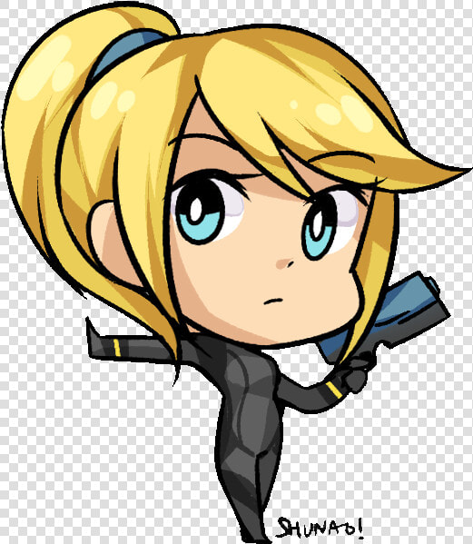 Chibi Zero Suit Samus  HD Png DownloadTransparent PNG