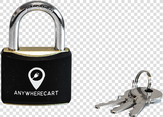 40mm Padlock  Front View With Keys   Security  HD Png DownloadTransparent PNG