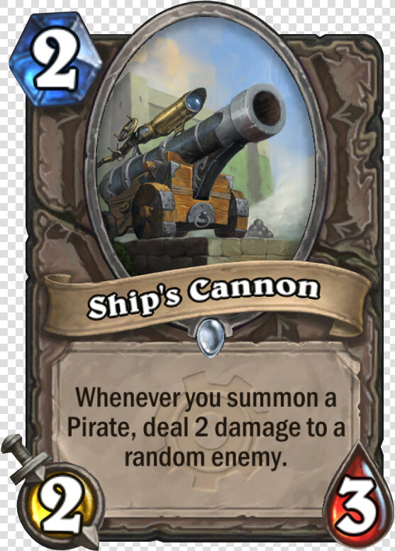 Ships Cannon Hearthstone  HD Png DownloadTransparent PNG