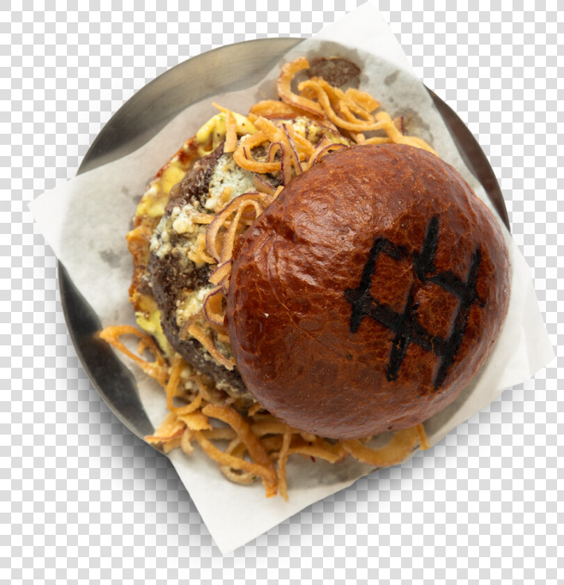 Hamburger On A Plate   Gelato  HD Png DownloadTransparent PNG