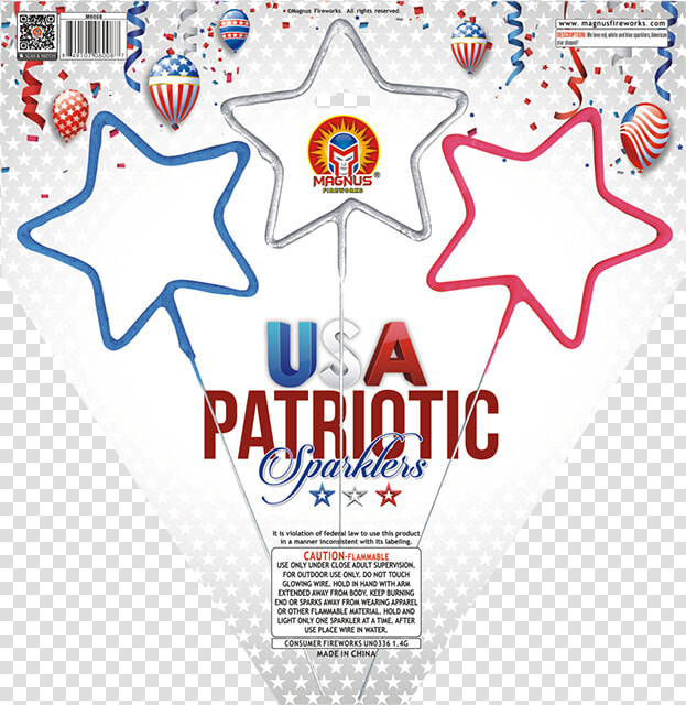 Usa Patriotic Sparklers   Poster  HD Png DownloadTransparent PNG