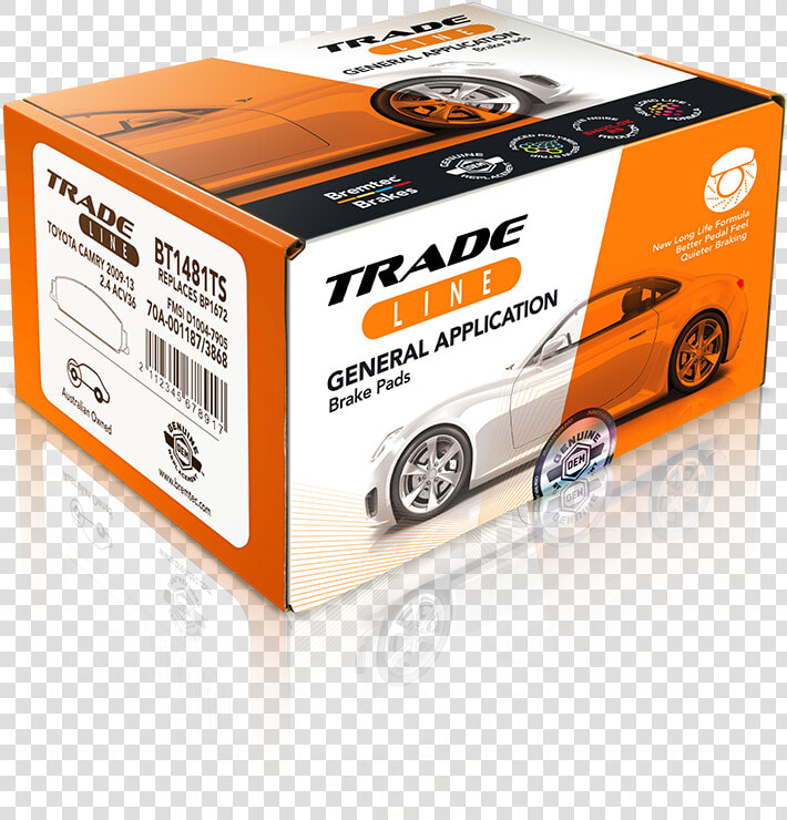 Trade line® Brake Pads general With A New advanced   Brake Pad Made Poland  HD Png DownloadTransparent PNG