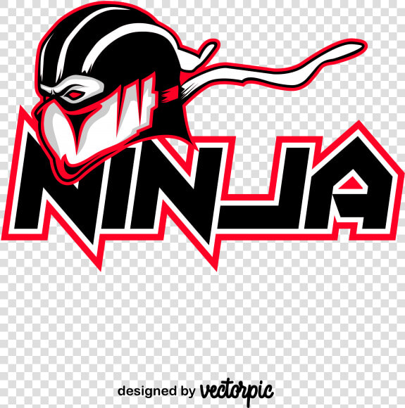 Ninja Logo Vector   Png Download   Ninja Vector Logo  Transparent PngTransparent PNG