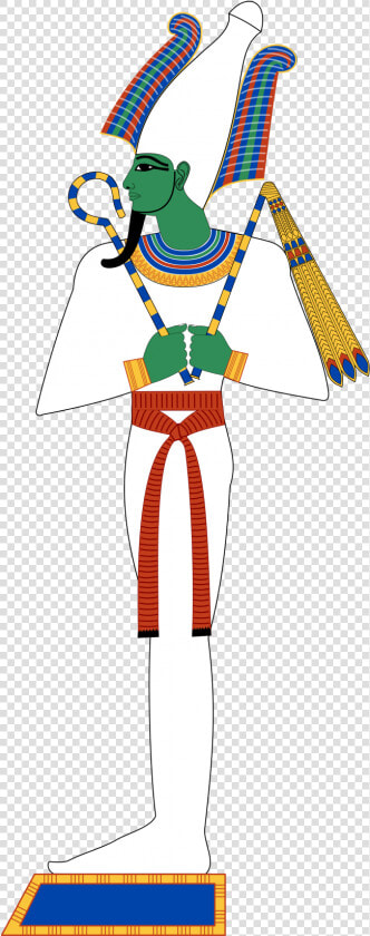 Osiris Was The King Of The Underworld According To   Osiris Egyptian God  HD Png DownloadTransparent PNG