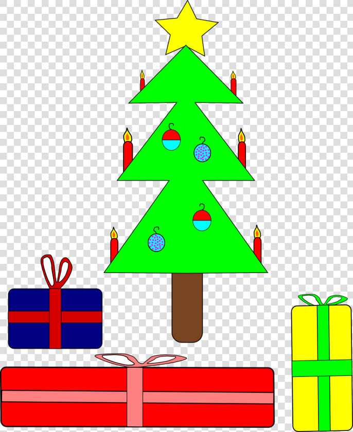 Machovka Christmas 2 Scalable Vector Graphics Svg Clip   Christmas Tree Clip Art  HD Png DownloadTransparent PNG