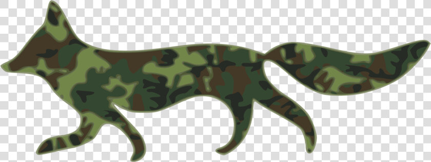 Camouflage Fox  HD Png DownloadTransparent PNG