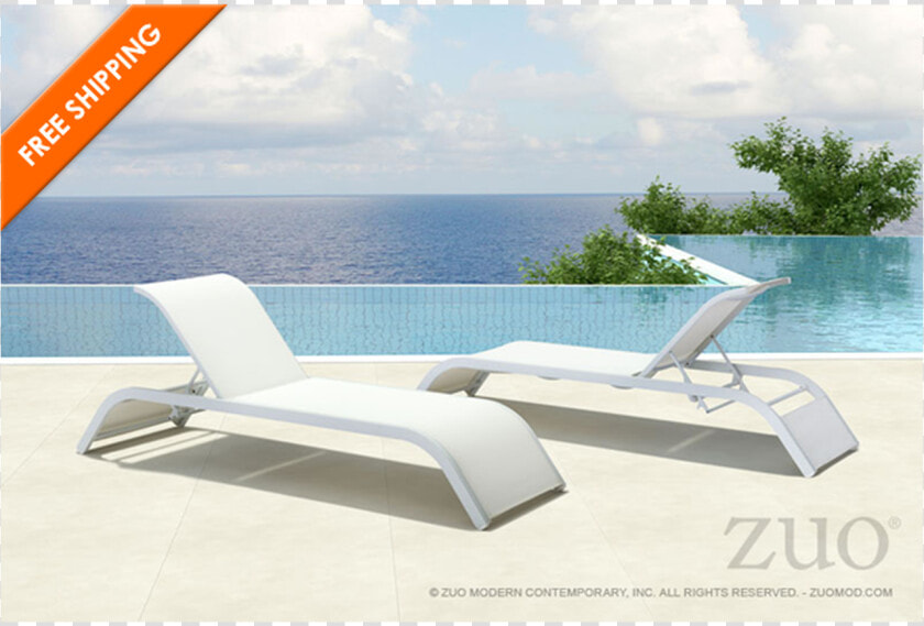 Sun Beach Chaise Lounge White   Sunlounger  HD Png DownloadTransparent PNG