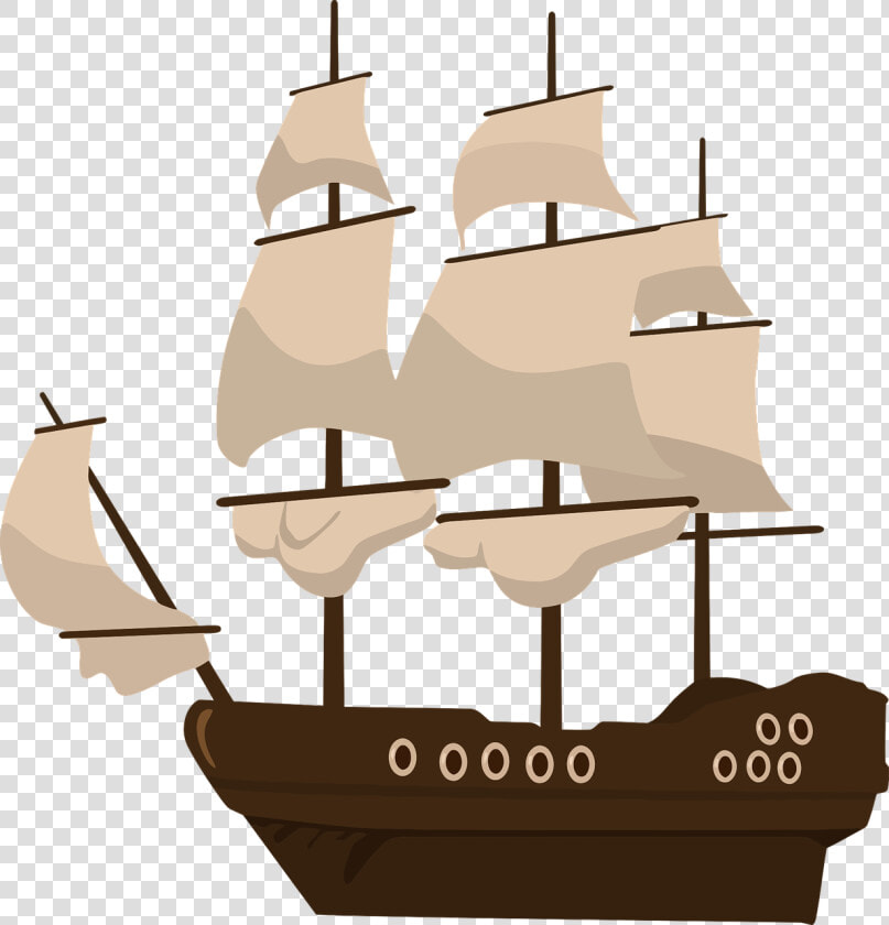 Ship Piracy Clip Art   Pirate Boat Clip Art  HD Png DownloadTransparent PNG