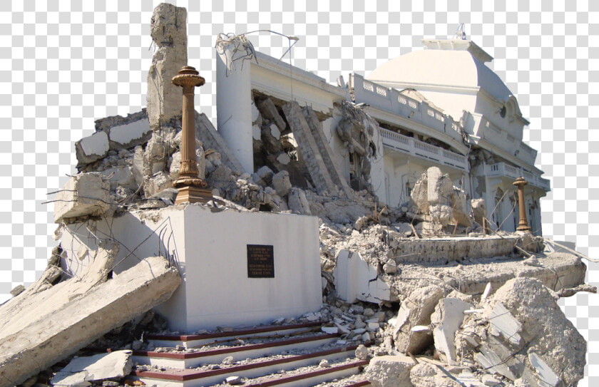 On January 12th  2010 The Earthquake Hit Haiti   Transparent Rubble Ruins Png  Png DownloadTransparent PNG