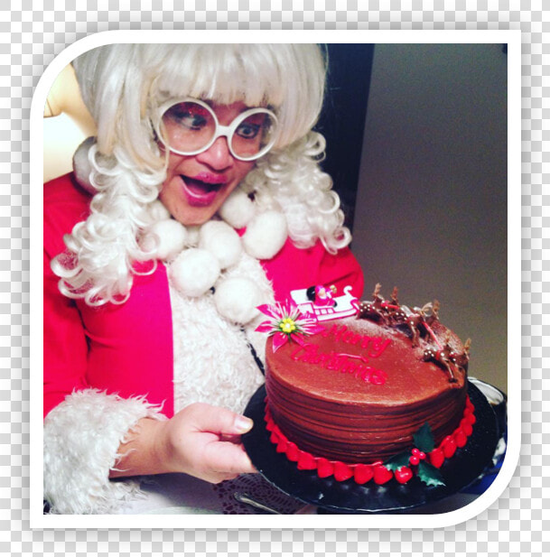 Holiday Drag Queen Sing along And Storytime   Chocolate Cake  HD Png DownloadTransparent PNG