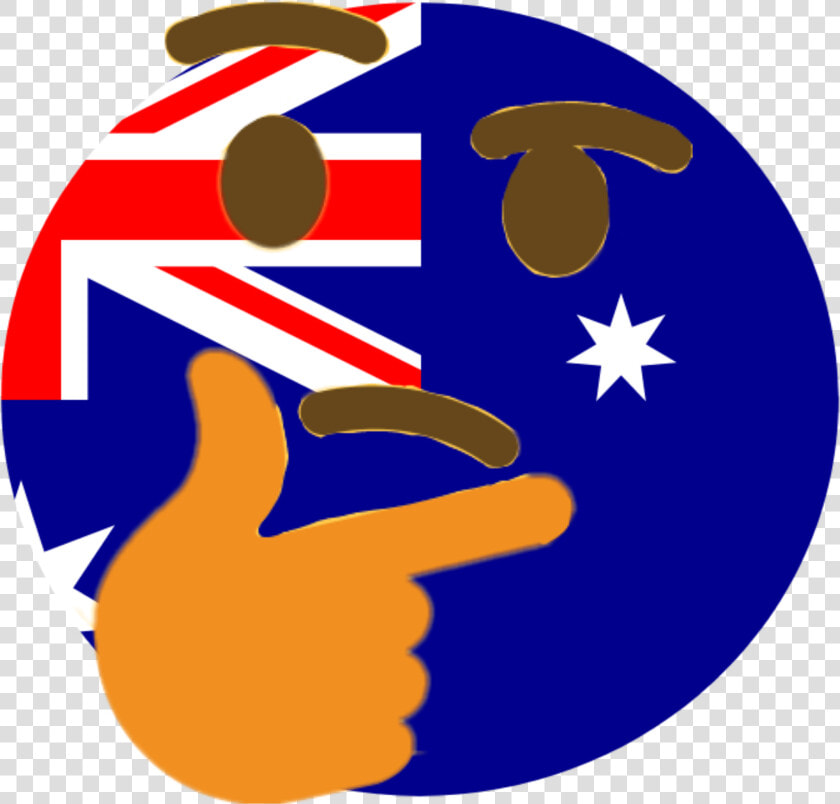 Thinking Emoji Discord Emoji Png Thonk Emoji Fidget   Australian Flag  Transparent PngTransparent PNG