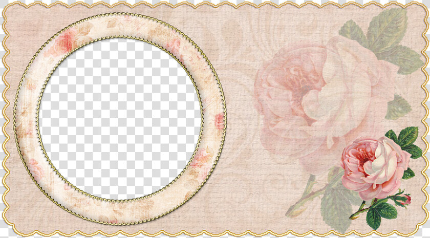 Vintage  Photo Frame  Rose  Transparent Background   Background Flower Vintage Hd  HD Png DownloadTransparent PNG