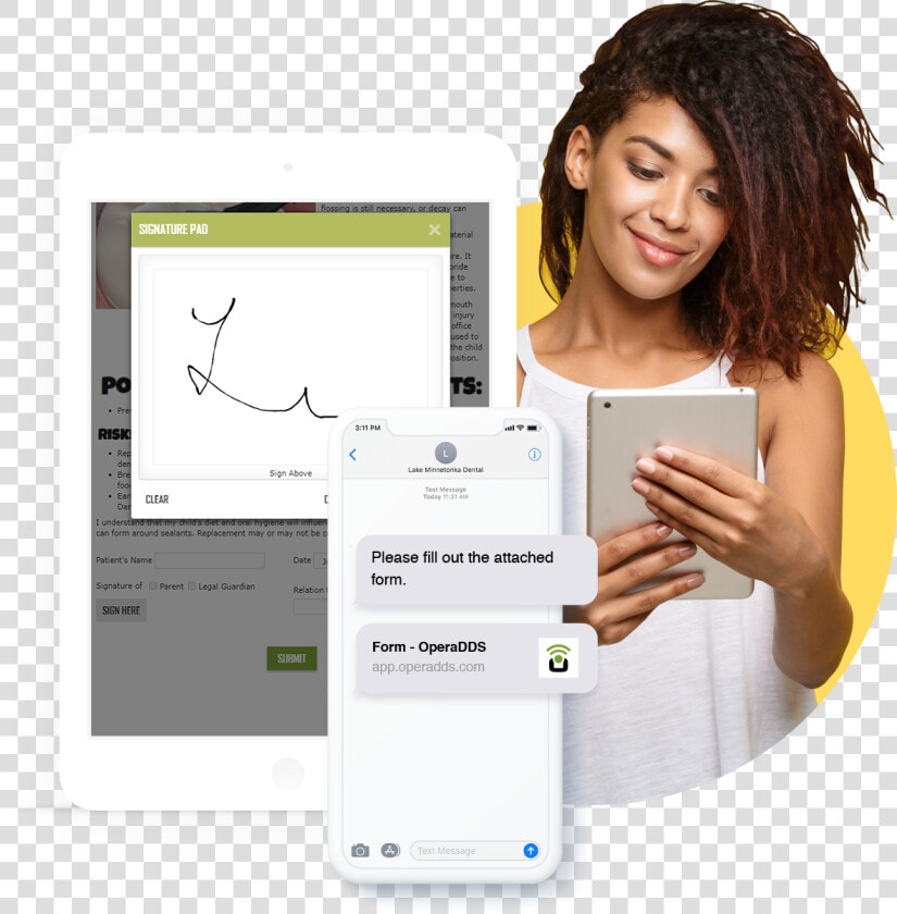 Operadds Paperless Forms   Eaglesoft Paperless Forms  HD Png DownloadTransparent PNG