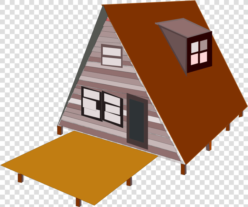 A Frame House Clip Arts   Frame House Clipart  HD Png DownloadTransparent PNG