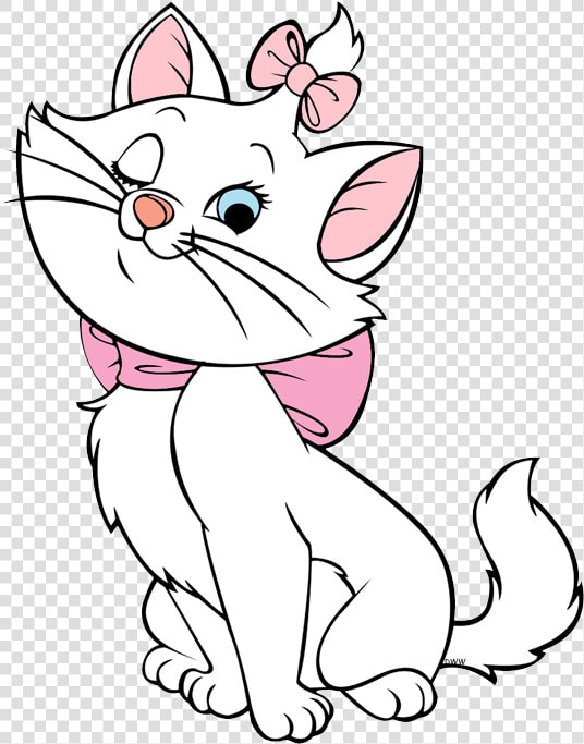 Transparent Aristocats Clipart   Disney Marie Cat Png  Png DownloadTransparent PNG