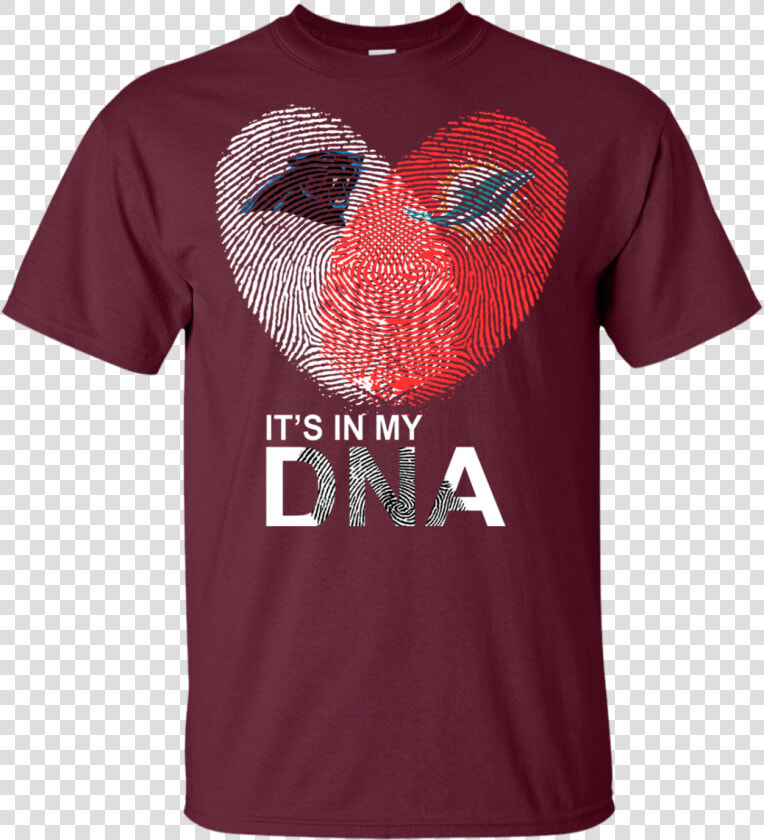 It S In My Dna Miami Dolphim And Carolina Panthers   4xl Gucci T Shirt  HD Png DownloadTransparent PNG