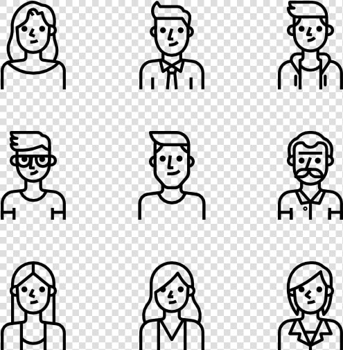 Avatar   Young People Icon Vector  HD Png DownloadTransparent PNG