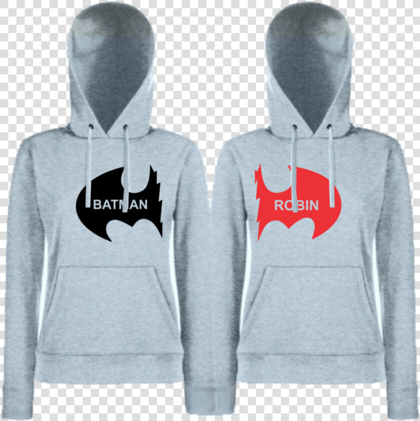 Batman And Robin   Slogan Hoodies Womens  HD Png DownloadTransparent PNG